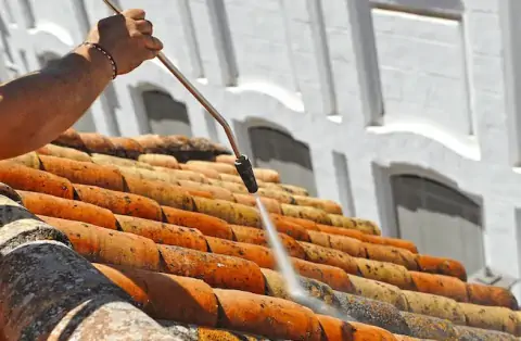 Nettoyage de toitures - Saint-Denis-de-Pile